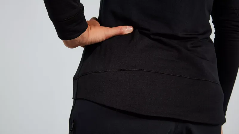 Specialized Women's Trail Long Sleeve Powergrid Jersey in Black-5