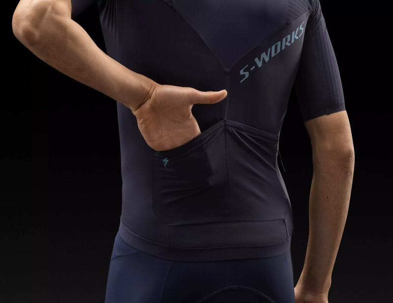 Specialized S-Works Short Sleeve Race Jersey in Dark Navy-4
