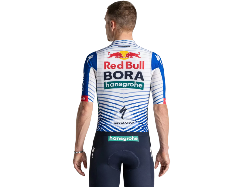 Specialized Red Bull - BORA - hansgrohe Short Sleeve Race Jersey in White/Red Bull Blue-4