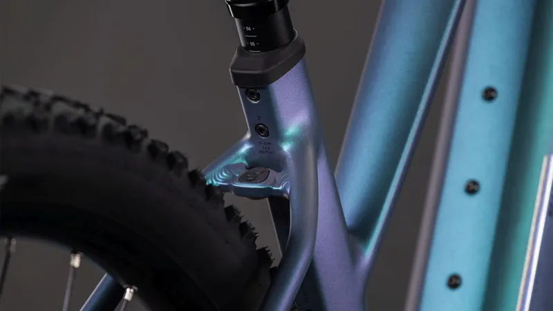 Cube Reaction Hybrid Race 800 Trapeze Electric Mountain Bike 2026 in Polarlight/Prism-4