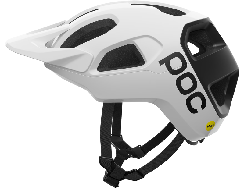 POC Cularis in Hydrogen White/Uranium Black Matt w. Logo-3