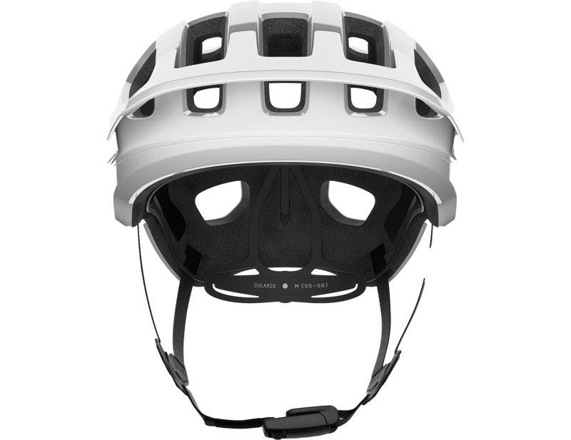 POC Cularis in Hydrogen White/Uranium Black Matt w. Logo-1