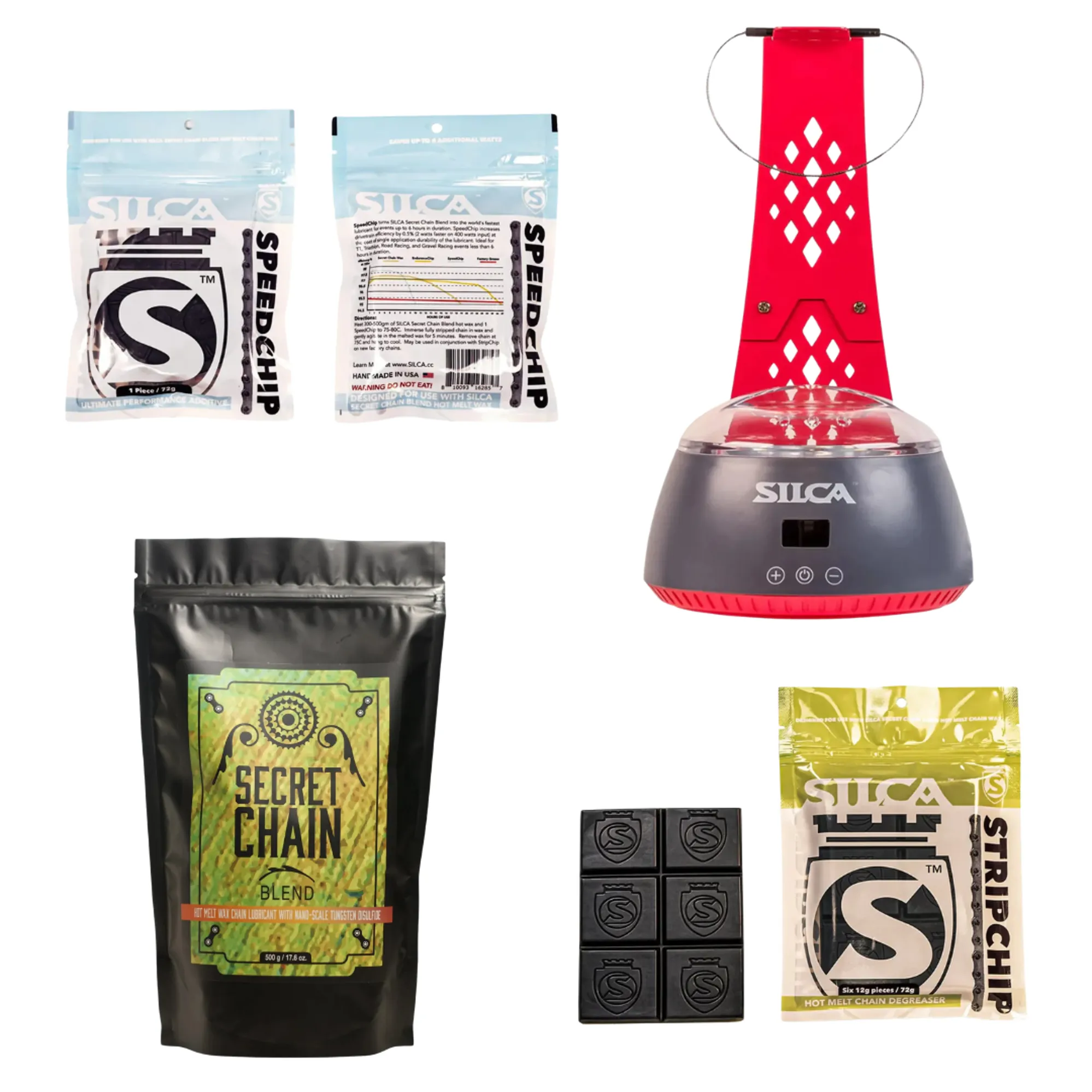 Silca Speed Chip Chain System Blend Hot Melt Wax StripChip