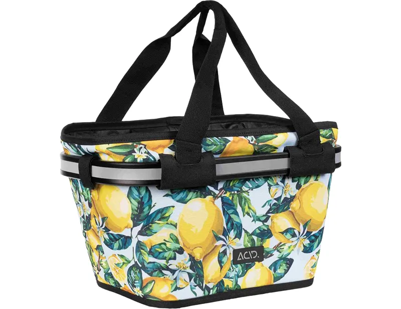 Balfes Bikes Acid Handlebar Basket City 15 Filink in Yellow | Free postage over £30, £10 off first order, price match & 0% finance.