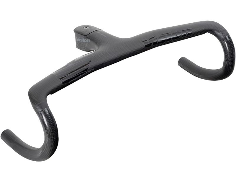 Balfes Bikes Vision Metron 5D ACR EVO Integrated Compact Carbon Road Handlebar and Stem in Black | Free postage over £30, £10 off first order, price match & 0% finance.