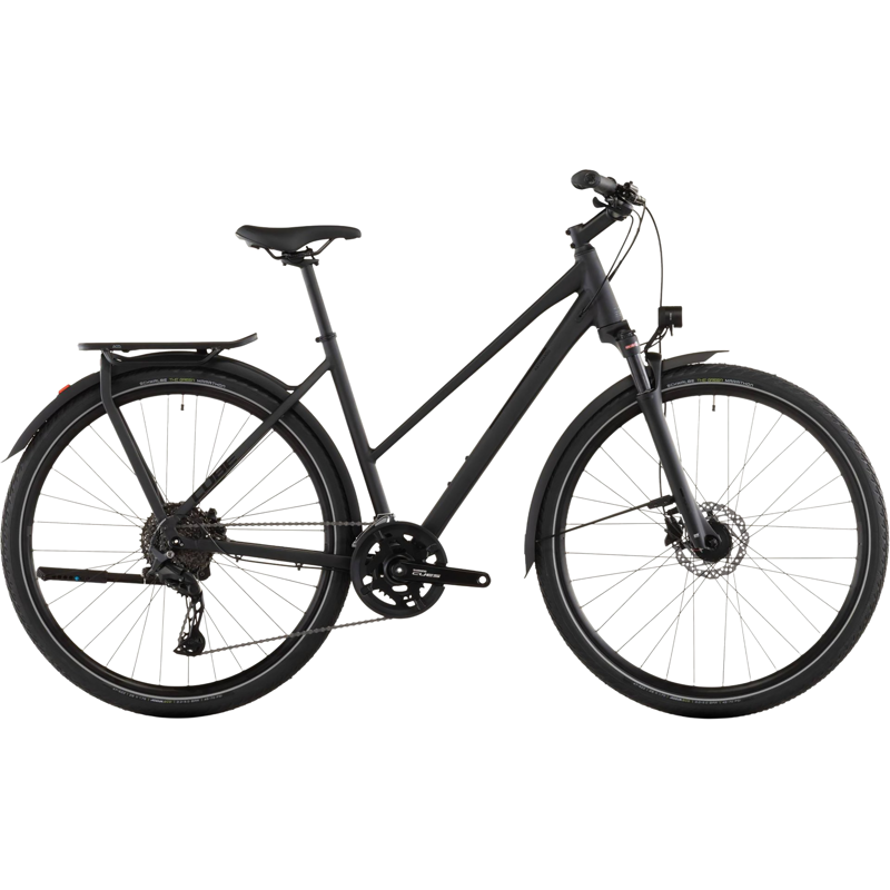Balfes Bikes Cube Kathmandu Pro Trapeze Hybrid Bike 2026 in Coal/Black | Free postage over £30, £10 off first order, price match & 0% finance.