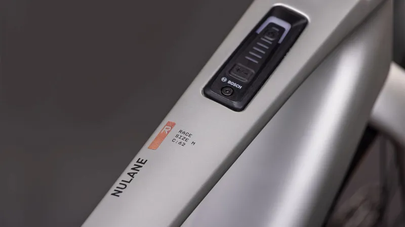 Cube Nulane Hybrid C:62 Race FE 400X Electric Hybrid Bike 2026 in Sleekgrey/Prism-2