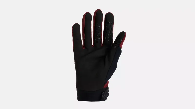 Specialized Trail Full Finger Gloves in Garnet Red-1