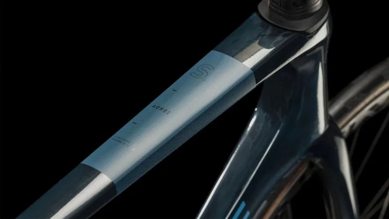 Cube Agree C:62 SLX Road Bike 2024 in Liquid Blue-1