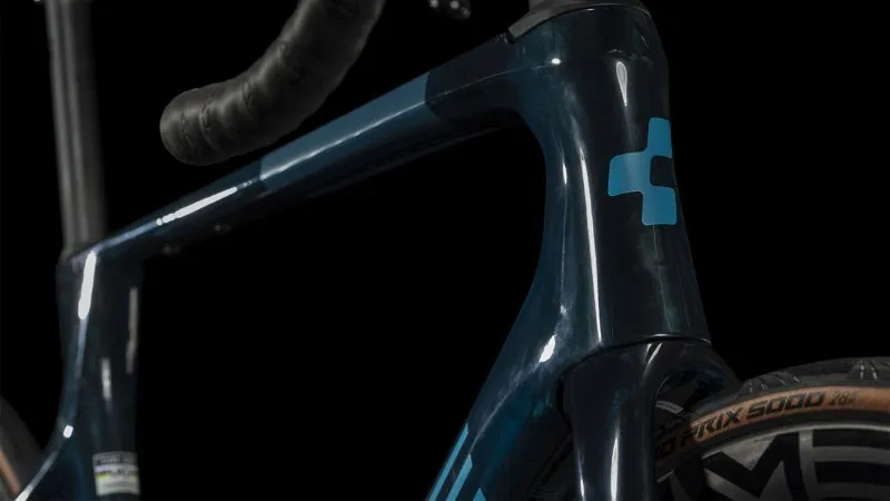 Cube Agree C:62 SLX Road Bike 2024 in Liquid Blue-2