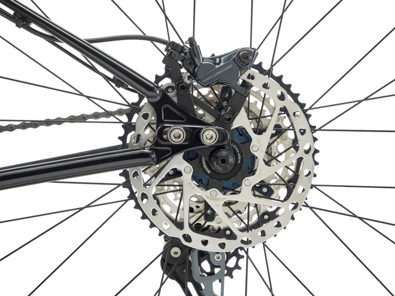 Kona Honzo ESD Hardtail Mountain Bike 2026 in Gloss Metallic Black w/ Furnace Fade and Purple Decals-5