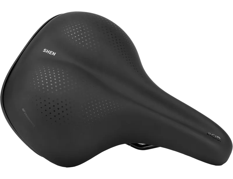 Balfes Bikes Acid Saddle Shen in Black | Free postage over £30, £10 off first order, price match & 0% finance.