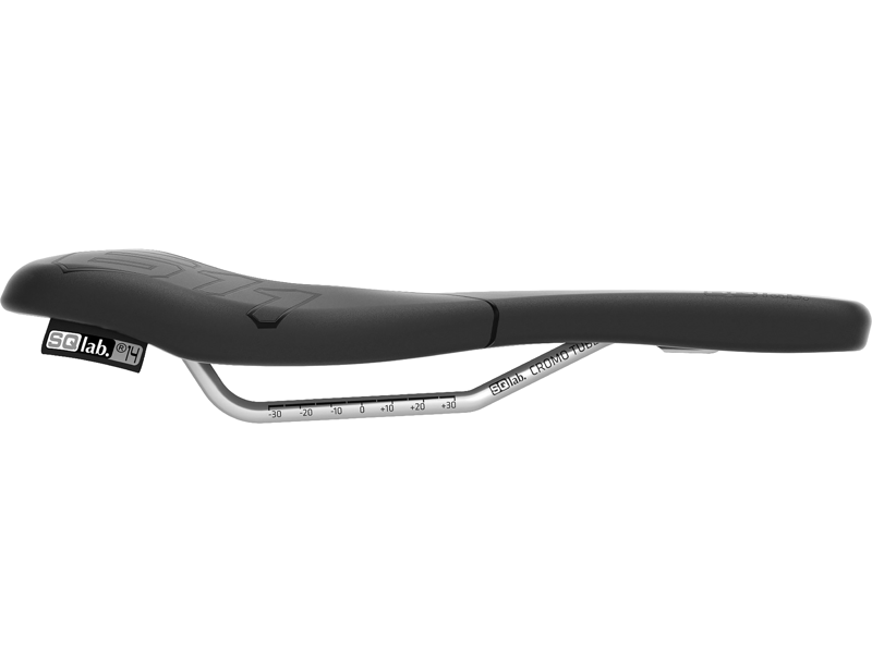 SQlab 611 Ergowave CrMo Saddle in Black-2