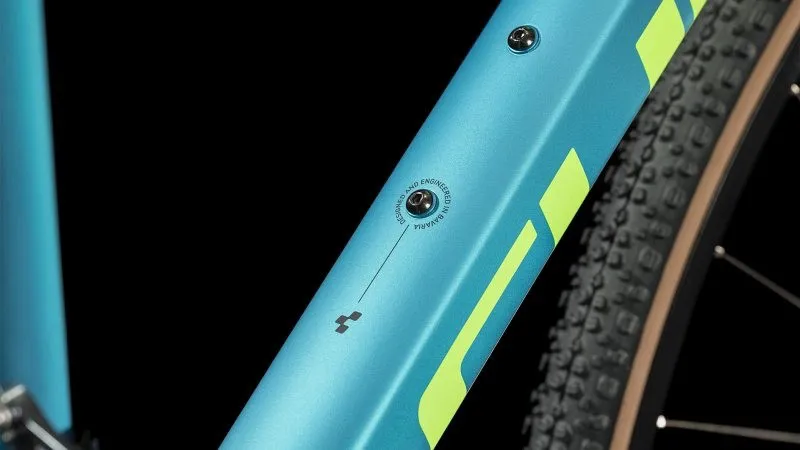 Cube Cross Race Cyclocross Bike 2024 in Flash Petrol Green-5