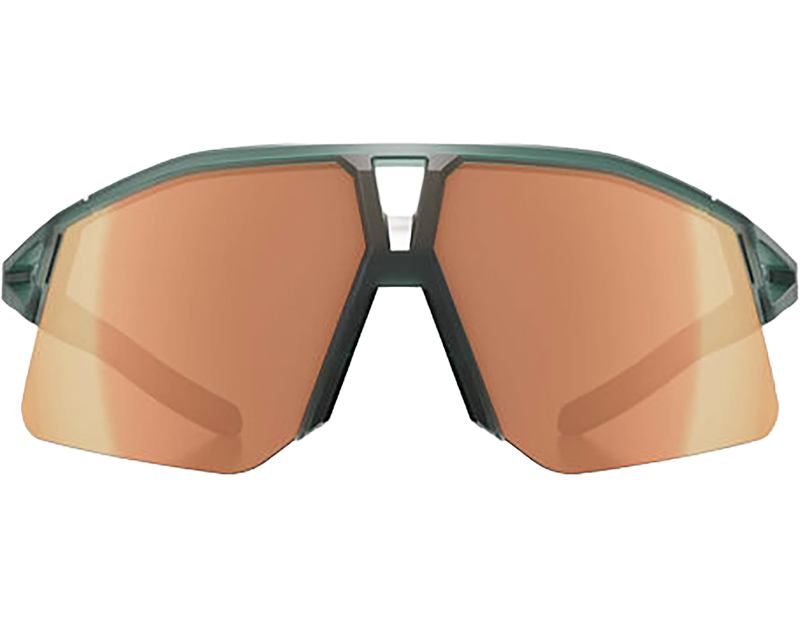 Koo Hype Sunglasses in Green Glass Matt/Copper Mirror-1