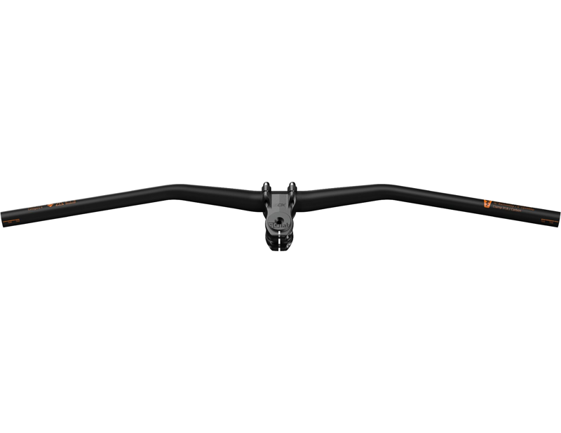 SQlab 311 FL-X 16 Degree Carbon Handlebar 2.0 in Black-2