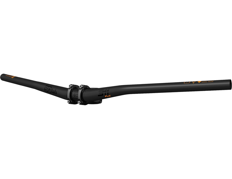 SQlab 311 FL-X 16 Degree Carbon Handlebar 2.0 in Black-1