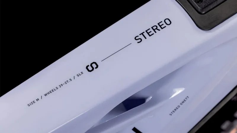 Cube Stereo Hybrid ONE77 HPC SLX 800 Electric Full Suspension MTB 2025 in Cyclamen/Black-2