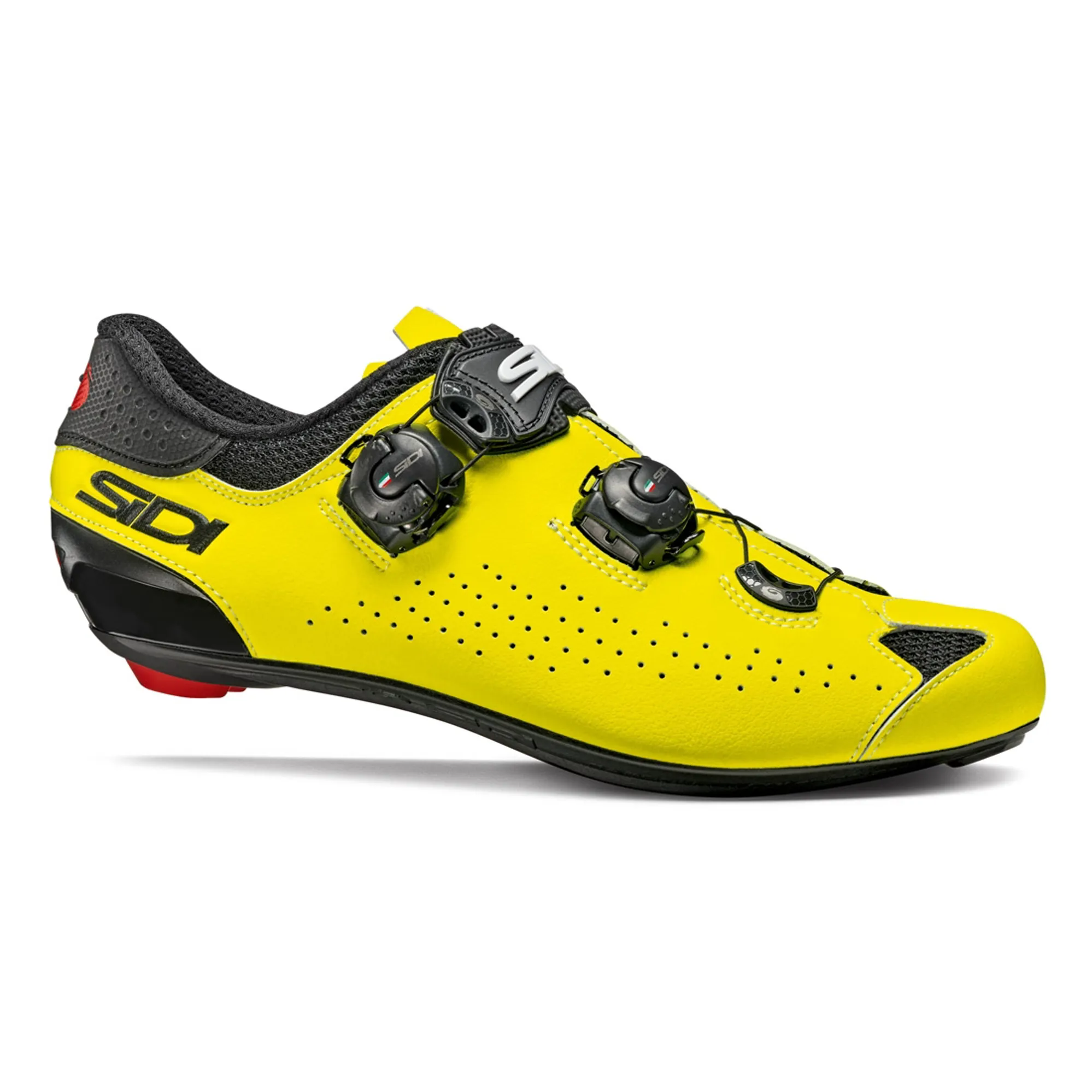 Sidi Genius 10 Carbon Road Shoes in Yellow