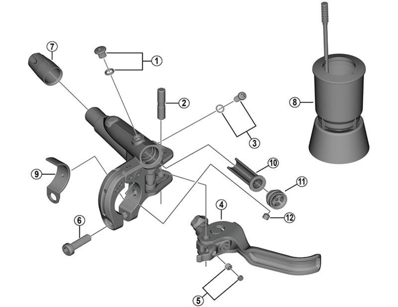 Balfes Bikes Shimano BL-M9000 band adapter | Free postage over £30, £10 off first order, price match & 0% finance.