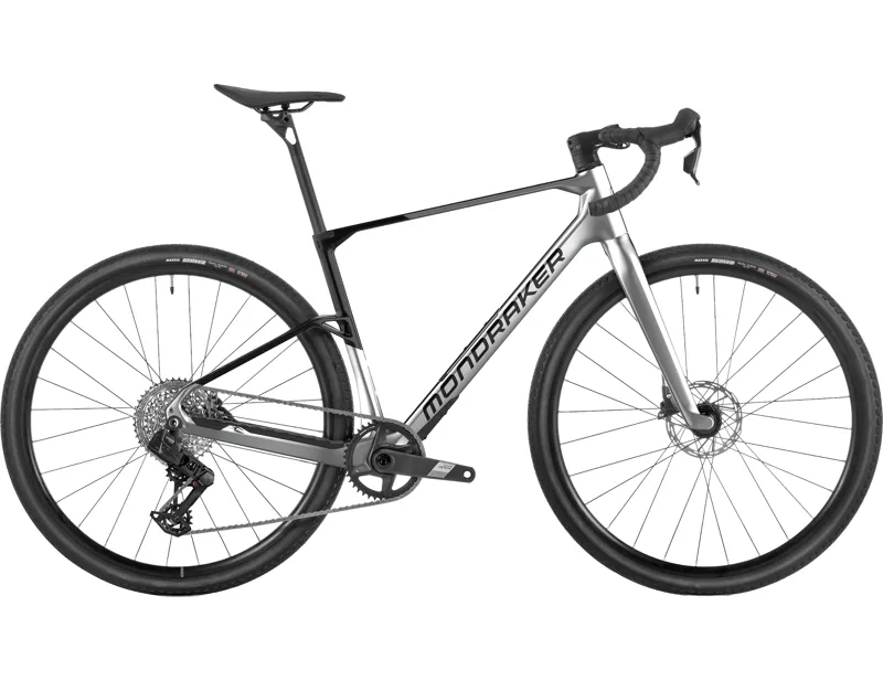 Mondraker Arid Carbon S AXS Carbon Gravel Bike 2027 in Silverflash Black