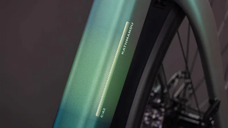 Cube Kathmandu Easy Entry Hybrid c:62 Slt 400x Electric Hybrid Bike 2026 in Seafoam/Chrome-3