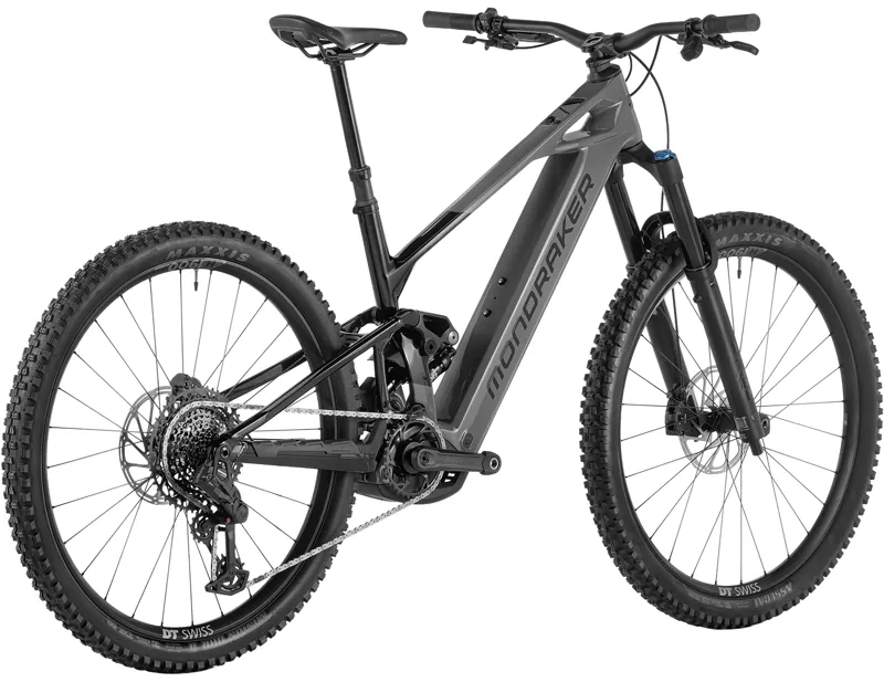 Mondraker Crafty Carbon R Electric Full Suspension Mountain Bike 2027 in Grey Black-2