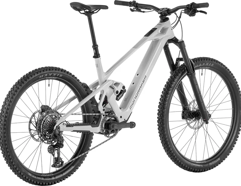 Mondraker Zendit S Carbon Electric Full Suspension Mountain Bike 2027 in Optic White/Grey-2