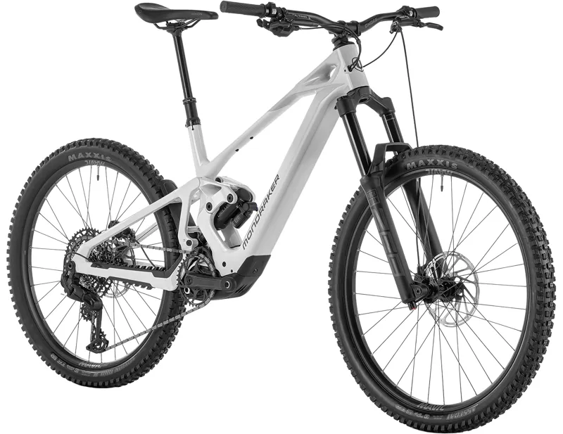 Mondraker Zendit S Carbon Electric Full Suspension Mountain Bike 2027 in Optic White/Grey-1