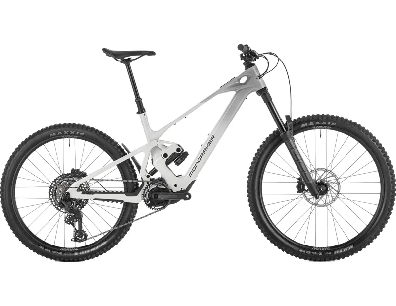 Mondraker Zendit S Carbon Electric Full Suspension Mountain Bike 2027 in Optic White/Grey