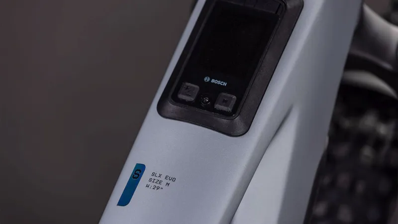 Cube Stereo Hybrid one44 Hpc Slx Evo 800 Electric Full Suspension Mountain Bike 2026 in Slategrey/Black-2