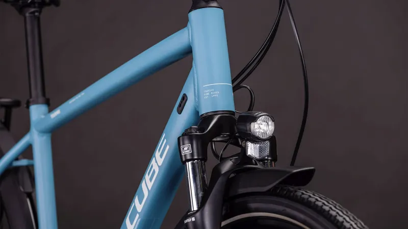 Cube Touring One Hybrid Bike 2026 in Bluebird/Grey-5