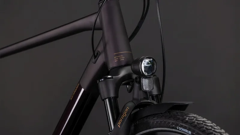 Cube Kathmandu SLX Hybrid Bike 2026 in SolarEclipse/Gold-5