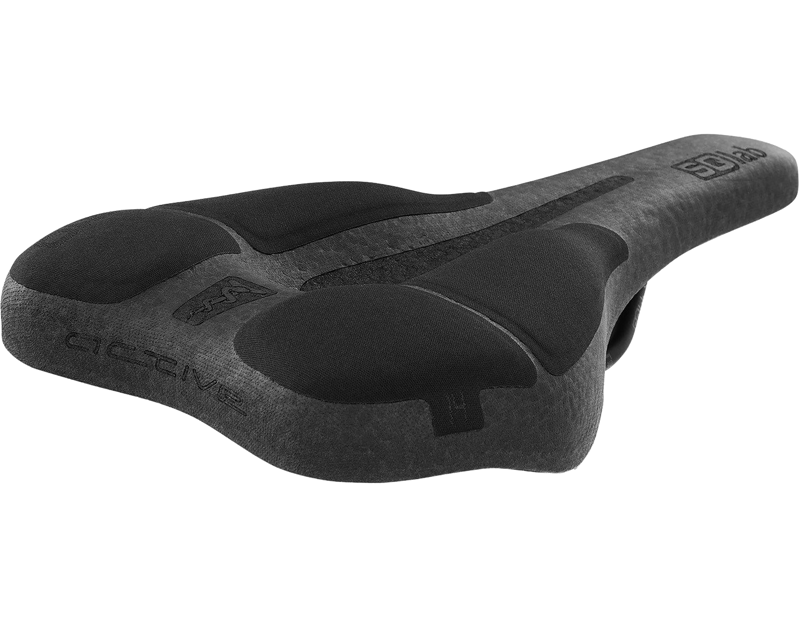 SQlab 610 Infinergy M-D Active 2.1 Saddle in Black-3