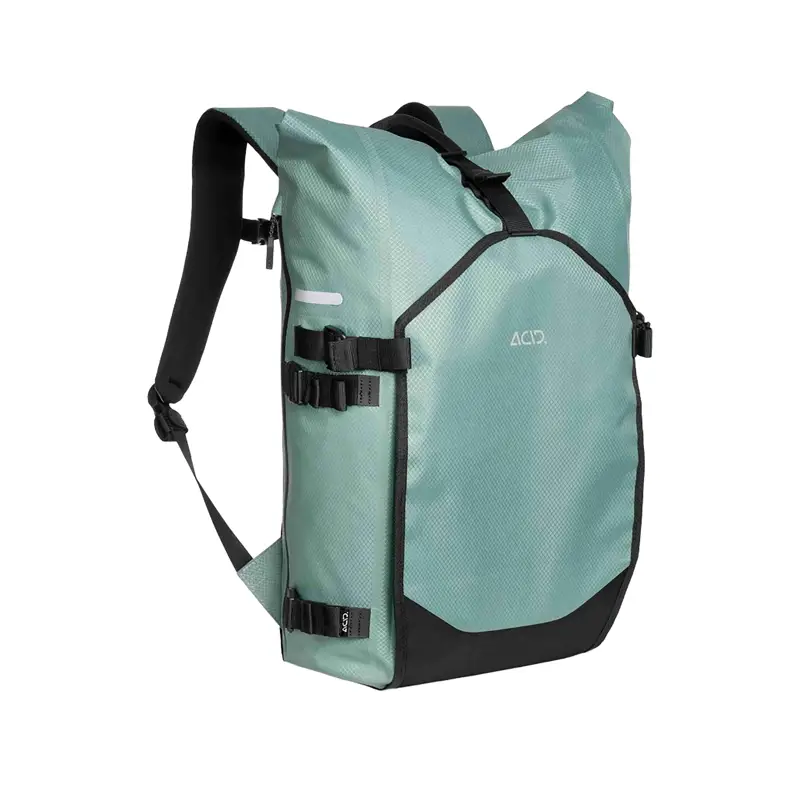 Balfes Bikes Acid Pannier/Backpack Flip Pro 25 Smlink 2.0 in Green | Free postage over £30, £10 off first order, price match & 0% finance.