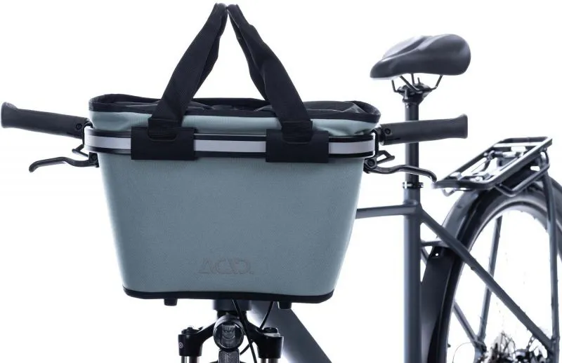 Acid Handlebar Basket City 15 Filink in Grey-3