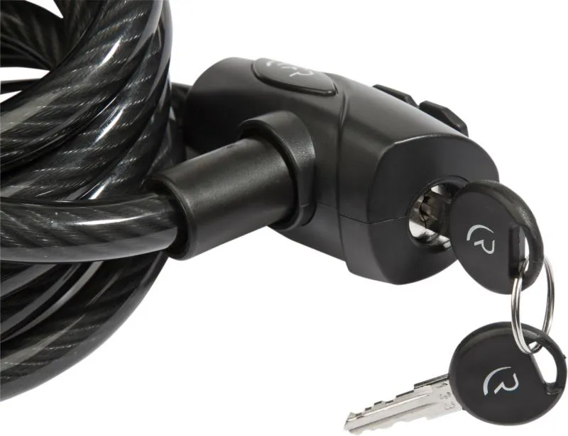 Rfr Spiral Cable Lock 12 X 1800 Mm in black-2