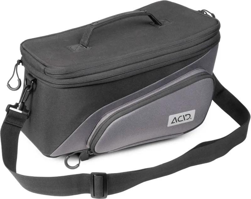 Acid CITY 8+7 RILink Trunk Pannier Bag in Black-2