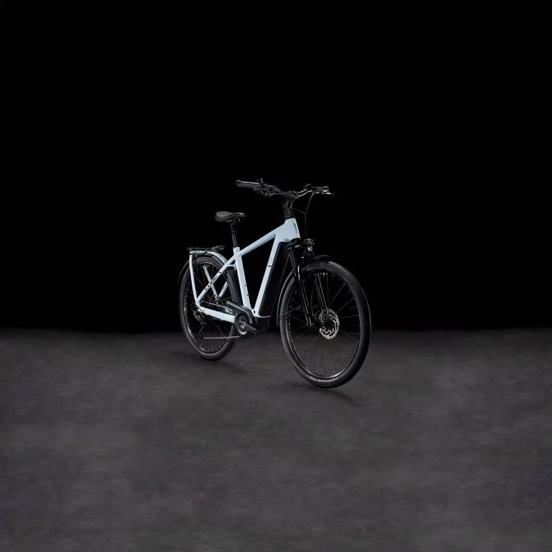 Cube Kathmandu Hybrid One 800 Electric Hybrid Bike 2025 in Polar White/Black-6