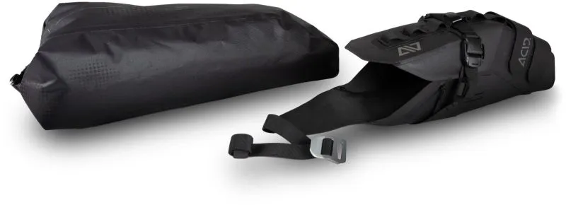 Acid Saddle Bag Pack Pro 15 in Black-4