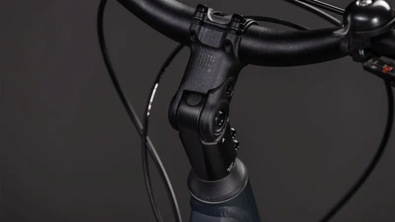 Cube Touring One Easy Entry Hybrid Bike 2026 in Night/Chrome-2