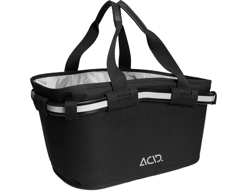 Balfes Bikes Acid Carrier Basket City 20 Rilink in Black | Free postage over £30, £10 off first order, price match & 0% finance.