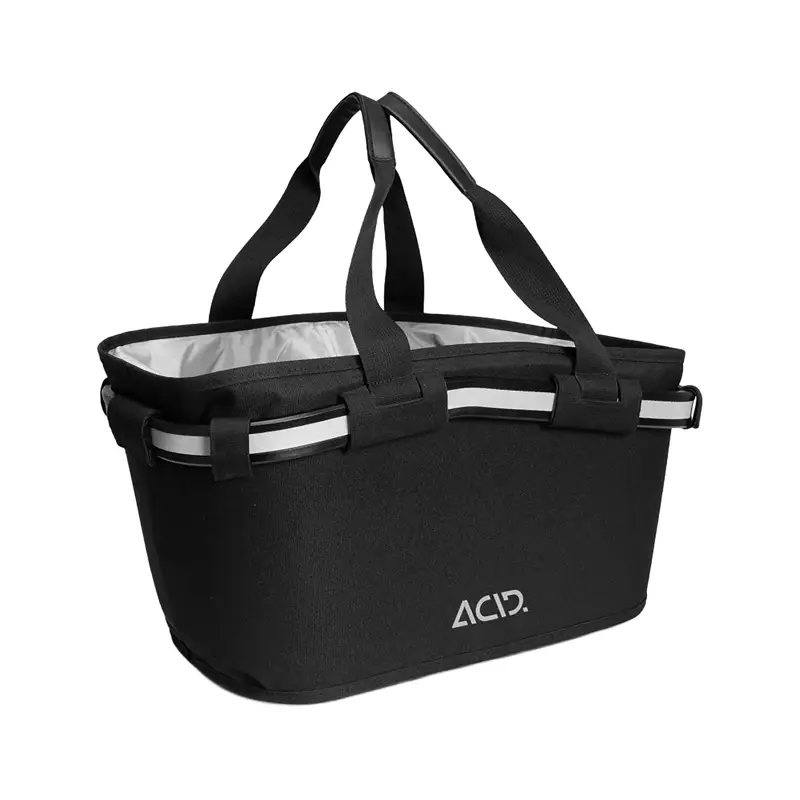 Balfes Bikes Acid Carrier Basket City 20 Rilink in Black | Free postage over £30, £10 off first order, price match & 0% finance.