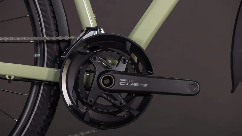 Cube Kathmandu Exc Hybrid Bike 2026 in Pea/Grey-4