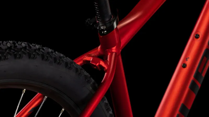 Cube Aim Pro Hardtail Mountain Bike 2025 in Fireorange/Black-2