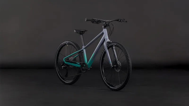Cube Numove 240 Disc 24 Inch Kids Bike 2026 in Lavagrey/Coolgreen-6