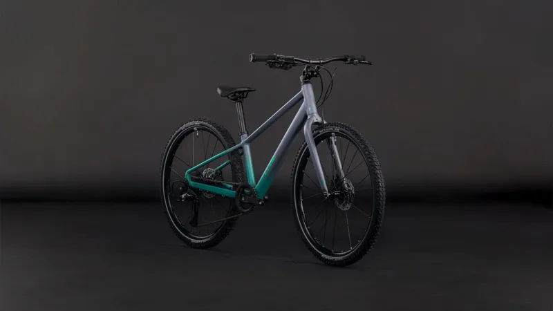 EX DISPLAY Cube Numove 240 Disc 24 Inch Kids Bike 2026 in Lavagrey/Coolgreen-6