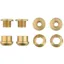 Wolf Tooth 1x Chainring Bolts And Nuts Set of 4 in Gold