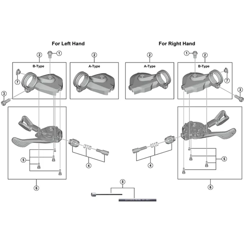 Balfes Bikes Shimano SL-M980 shifter clamp bolt - M5 x 13.5mm | Free postage over £30, £10 off first order, price match & 0% finance.