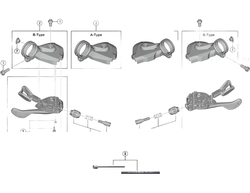 Balfes Bikes Shimano SLM980 Left Hand Cable Adjusting Bolt | Free postage over £30, £10 off first order, price match & 0% finance.